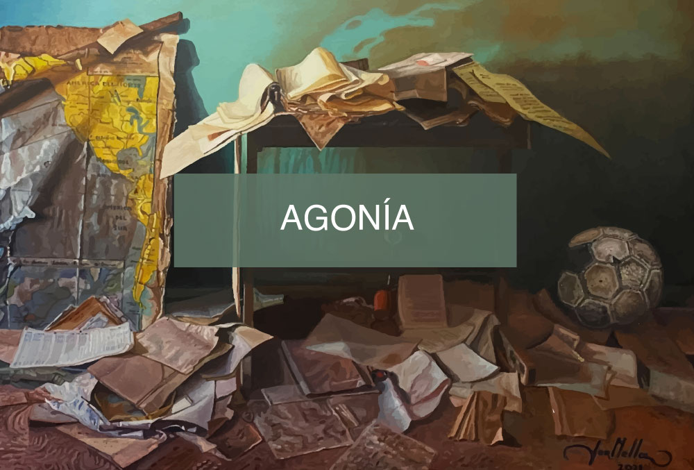 narrativa literaria "Agonia" escrita por Gonzalo Garay para la revista de literatura latinoamericana ZUR